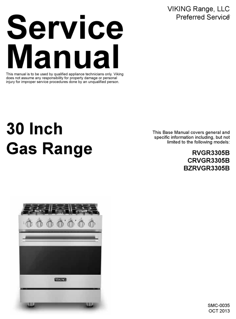 Viking RVGR330-5B Service manual