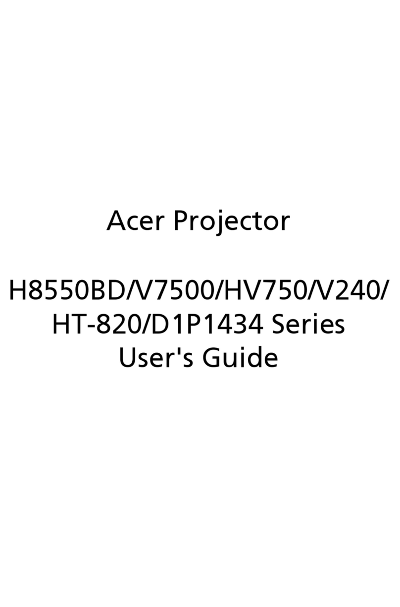 Acer D1P1434 Series User manual