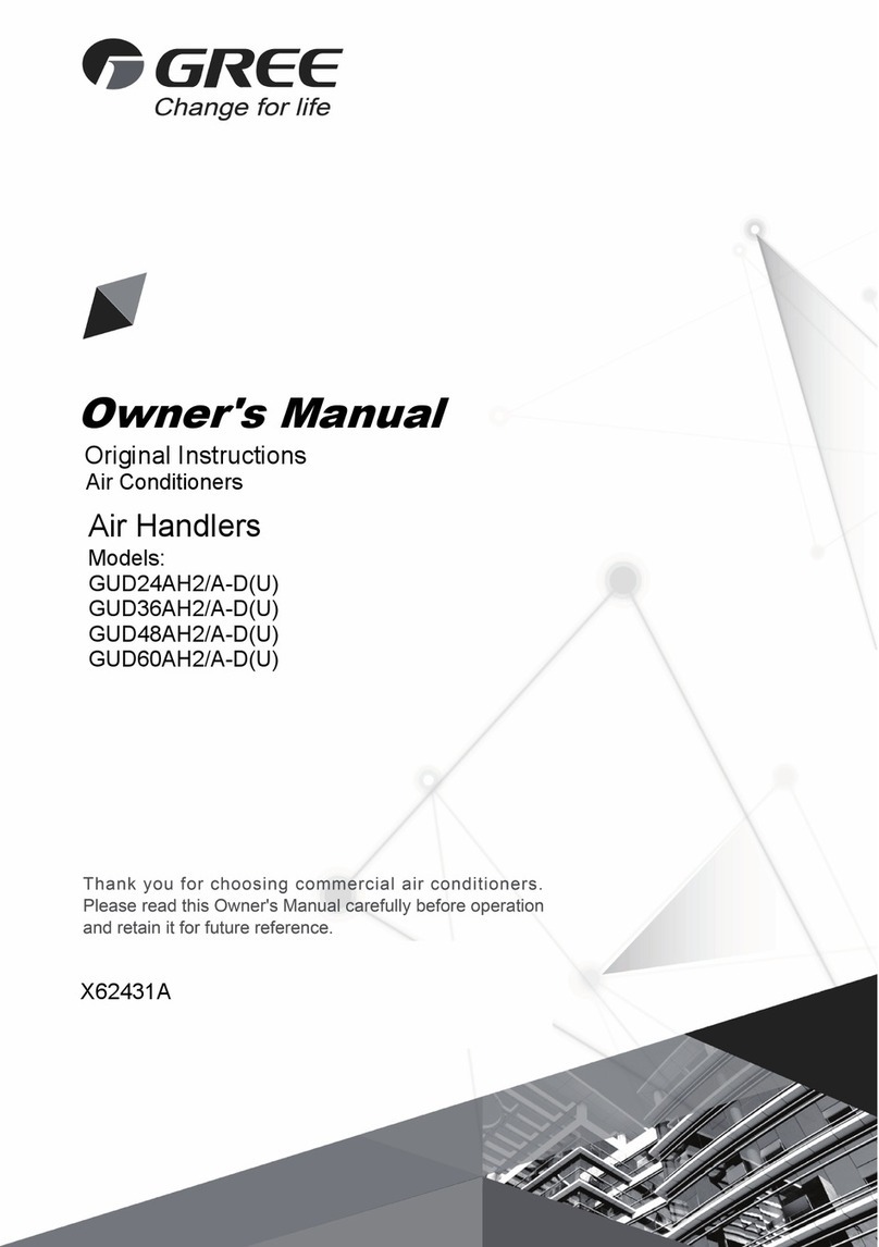 Nortek GUD24AH2/A-D(U) User manual