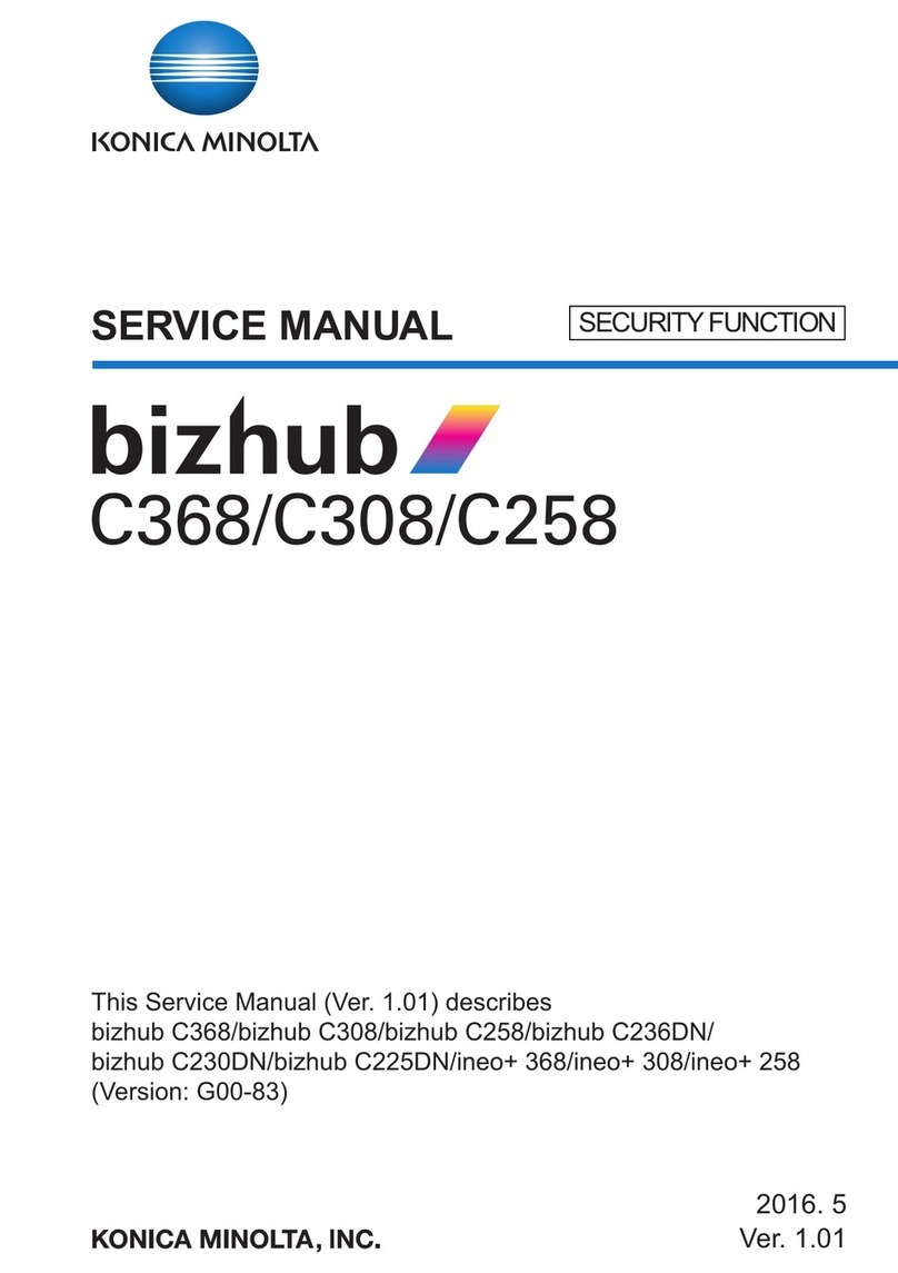 Konica Minolta bizhub C236DN Service manual