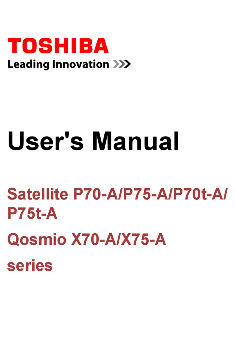 Toshiba Satellite P75-A User manual