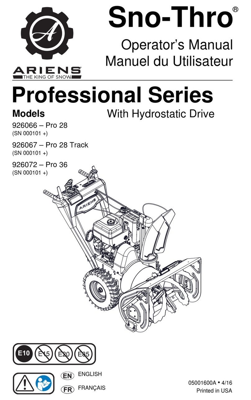 Ariens Professional Sno-Thro Pro 28 Track User manual Ariens Professional Sno-Thro Pro 28 Track User manual