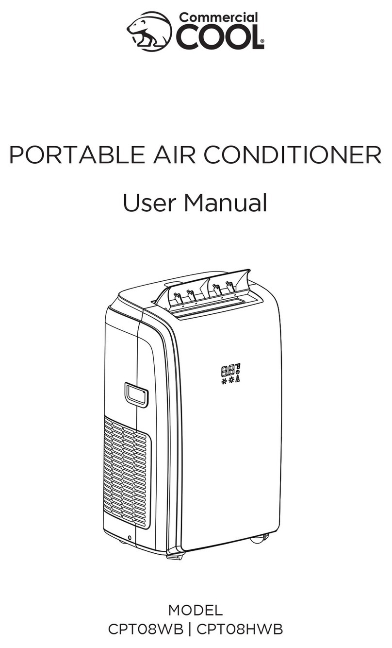 commercial cool CPT08WB User manual