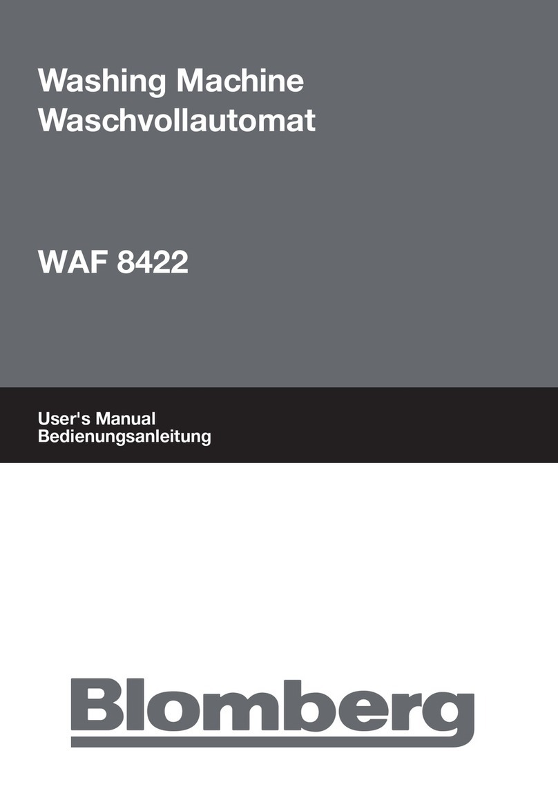 Blomberg WAF 8422 user manual
