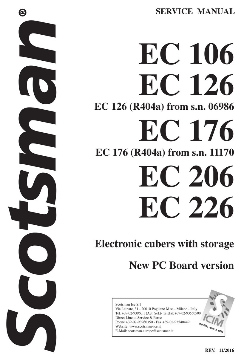 Scotsman EC 106 User manual