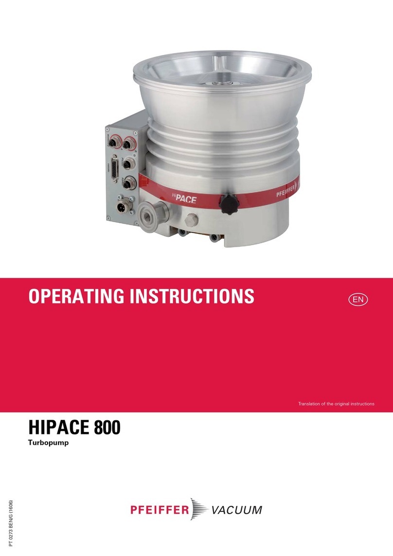 Pfeiffer Vacuum HiPace 800 operating instructions Pfeiffer Vacuum HiPace 800 operating instructions