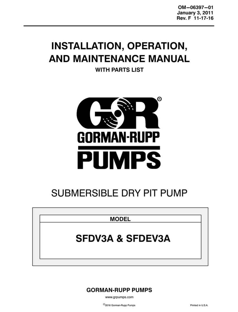 GORMAN-RUPP SFDV3A Application guide GORMAN-RUPP SFDV3A Application guide