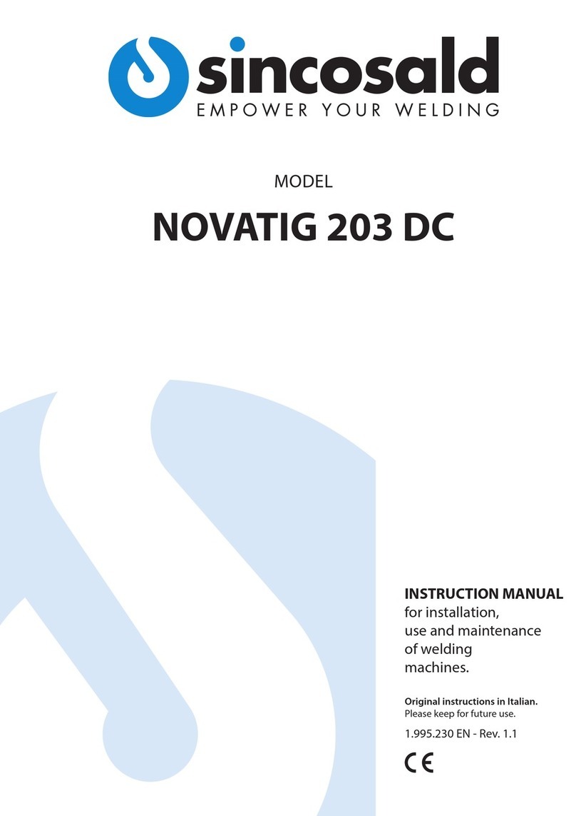 SincoSald NOVATIG 203 DC instruction manual