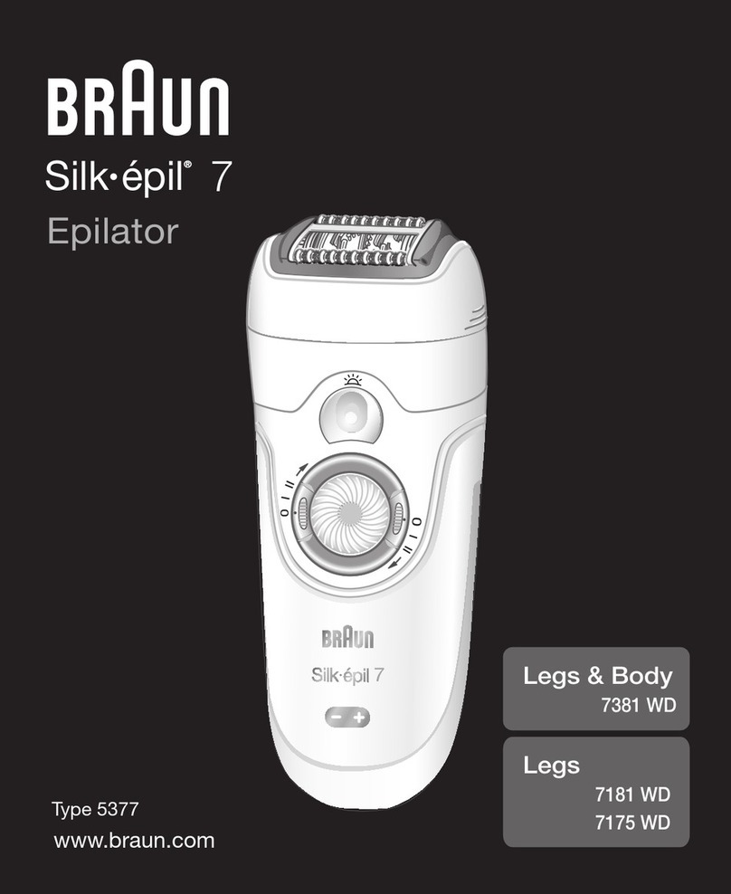 Braun Silk-epil 7 7175 WD manual