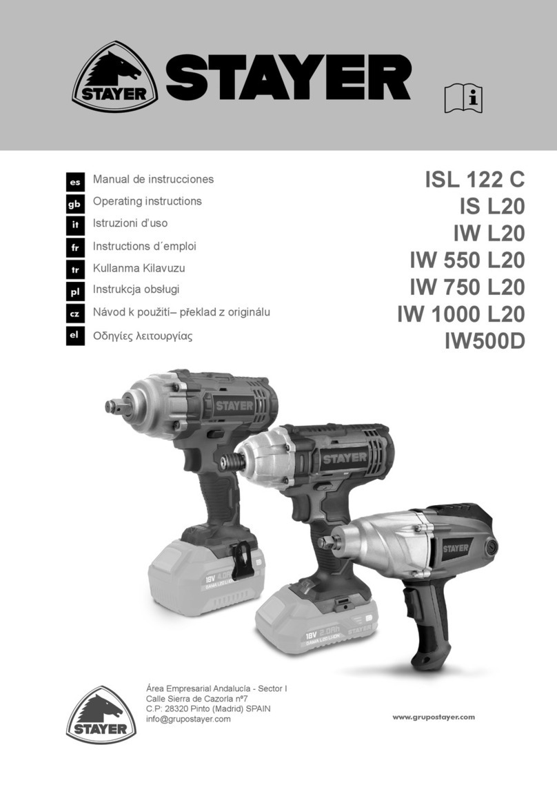 stayer ISL 122 C operating instructions stayer ISL 122 C operating instructions