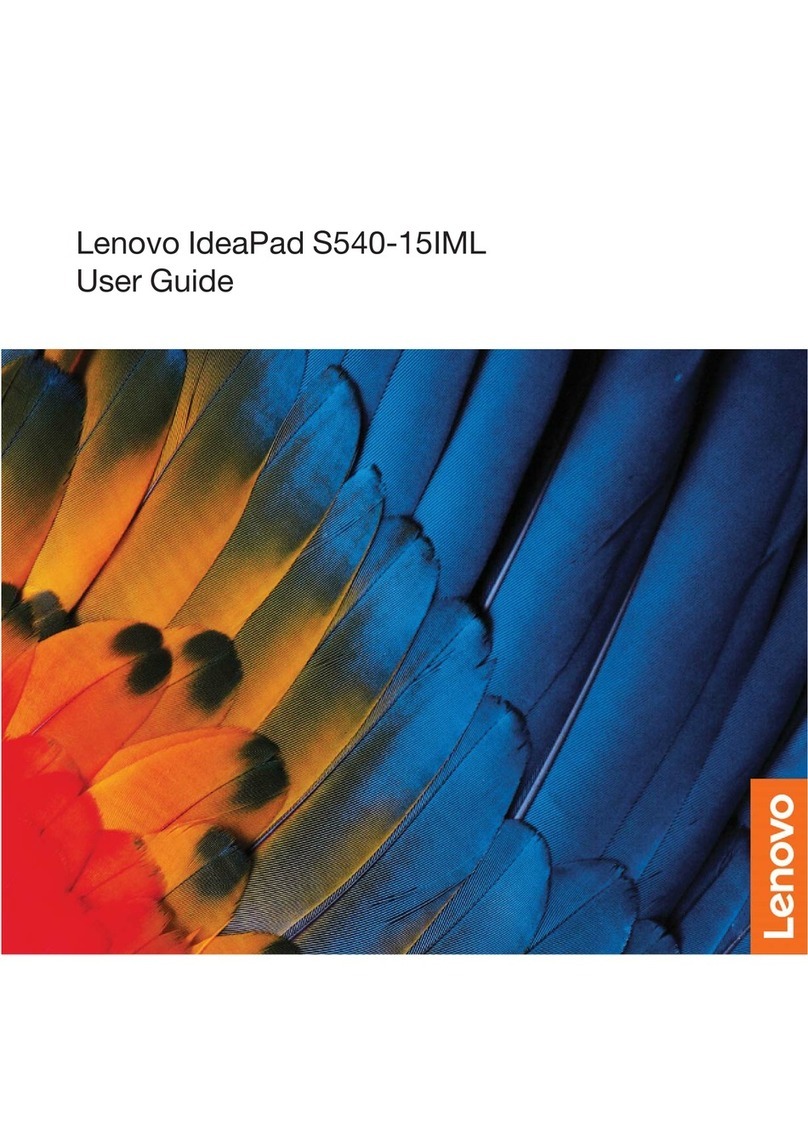 Lenovo IdeaPad S540-15IML User manual Lenovo IdeaPad S540-15IML User manual