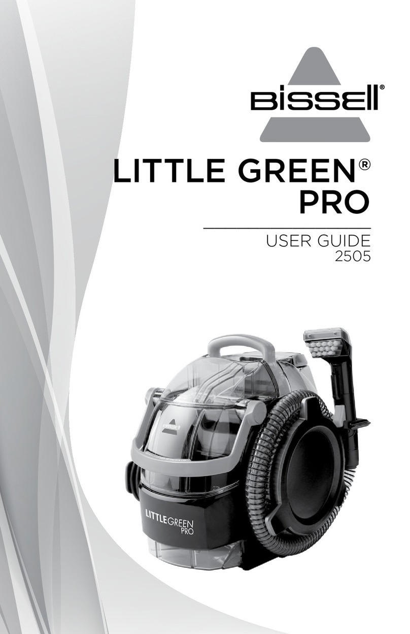 Bissell LITTLE GREEN PRO 2505 User manual
