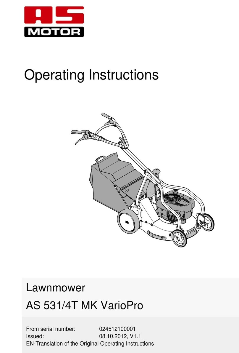 AS MOTOR AS 531/4T MK VarioPro operating instructions