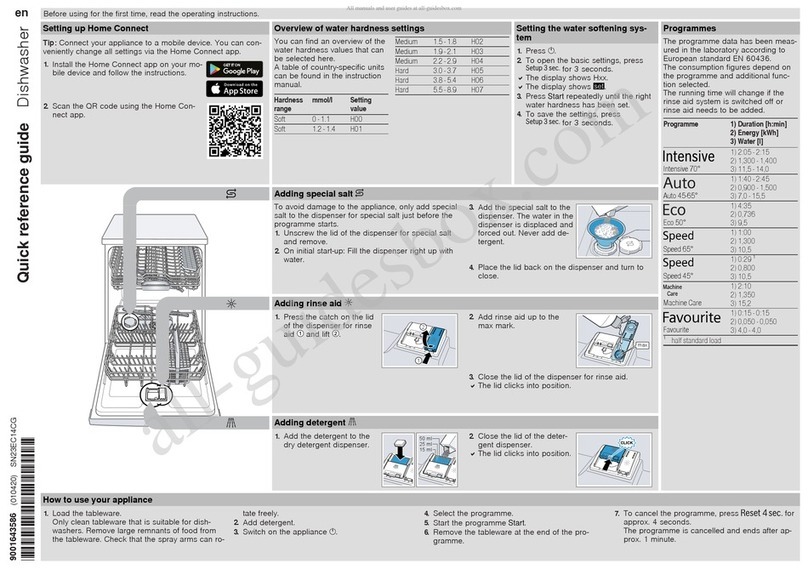 Siemens IQ300 SN23EC14CG User manual