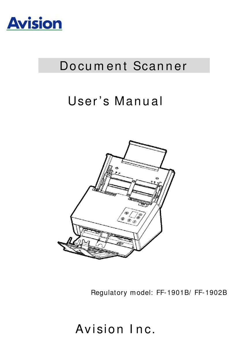 Avision FF-1901B user manual