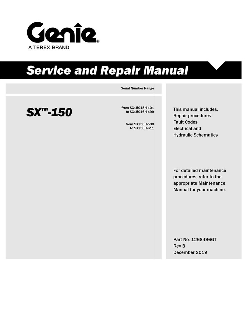 Terex SX15015H-101 Service and repair manual