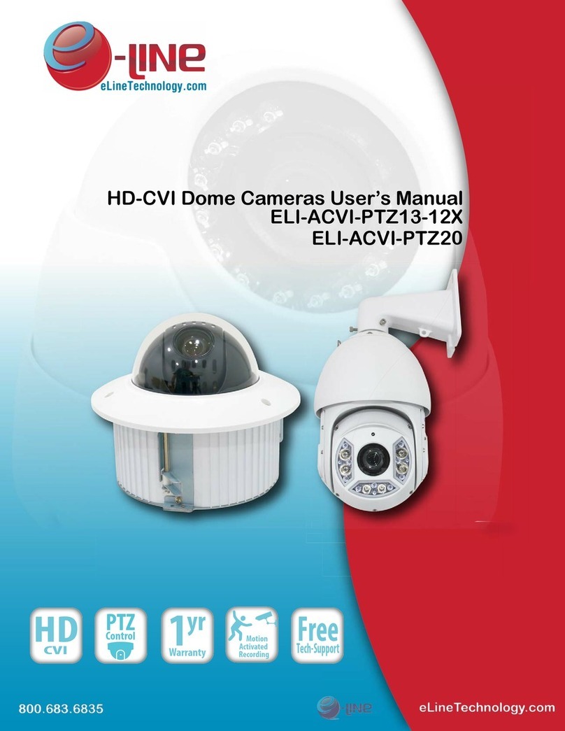 e-Line Technology ELI-ACVI-PTZ13-12X User manual