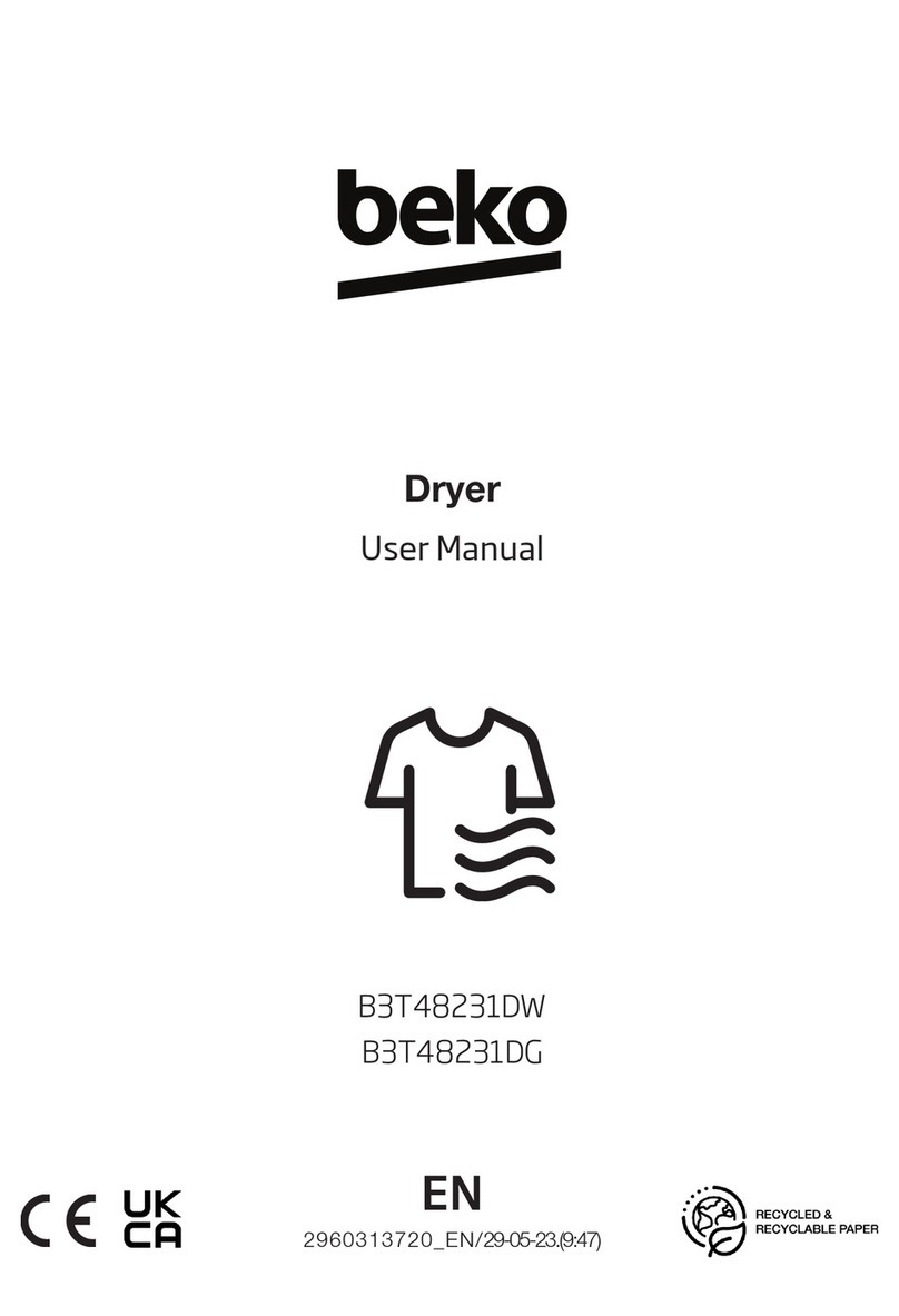 Beko B3T48231DW User manual Beko B3T48231DW User manual