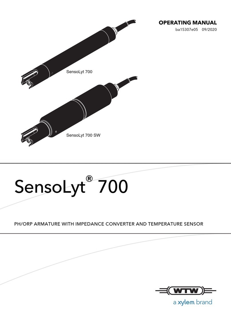 Xylem WTW SensoLyt 700 User manual