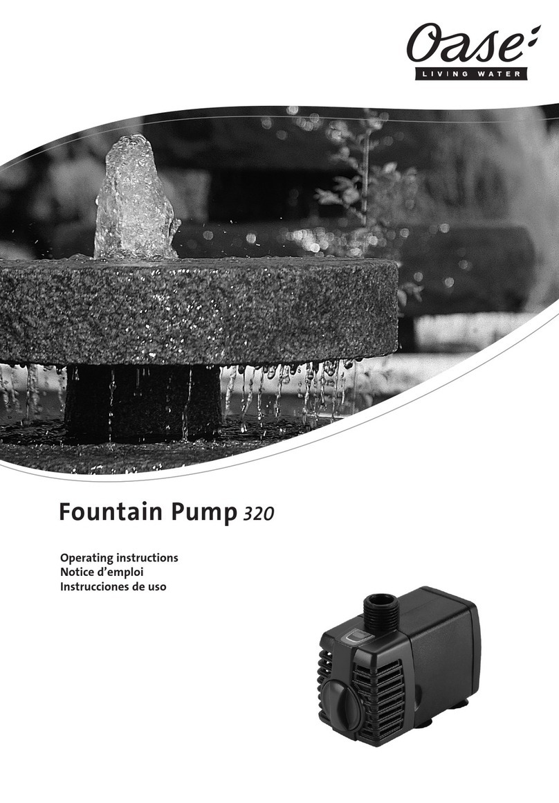 Oase 320 User manual