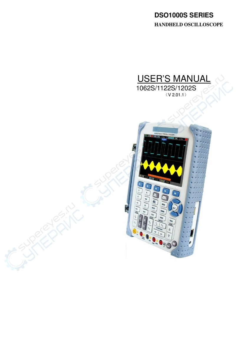 Hantek DSO1000S Series User manual
