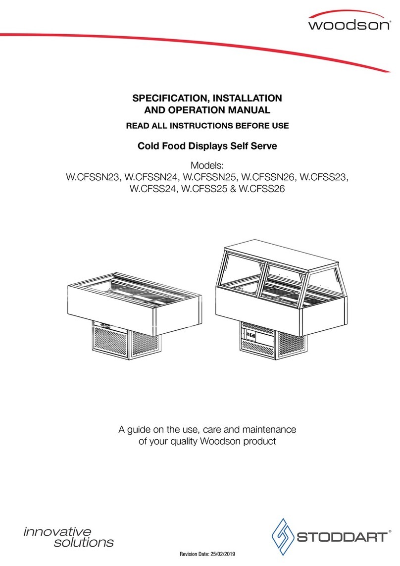 STODDART Woodson W.CFSSN23 Specification, installation and operation manual