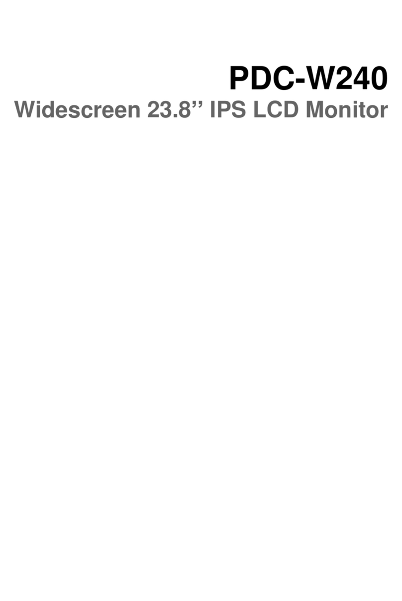 Advantech PDC-W240 Instruction Manual