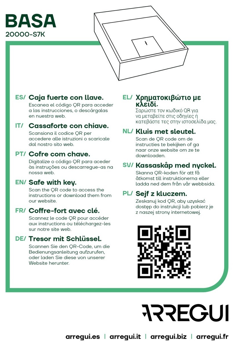 Arregui BASA quick start guide