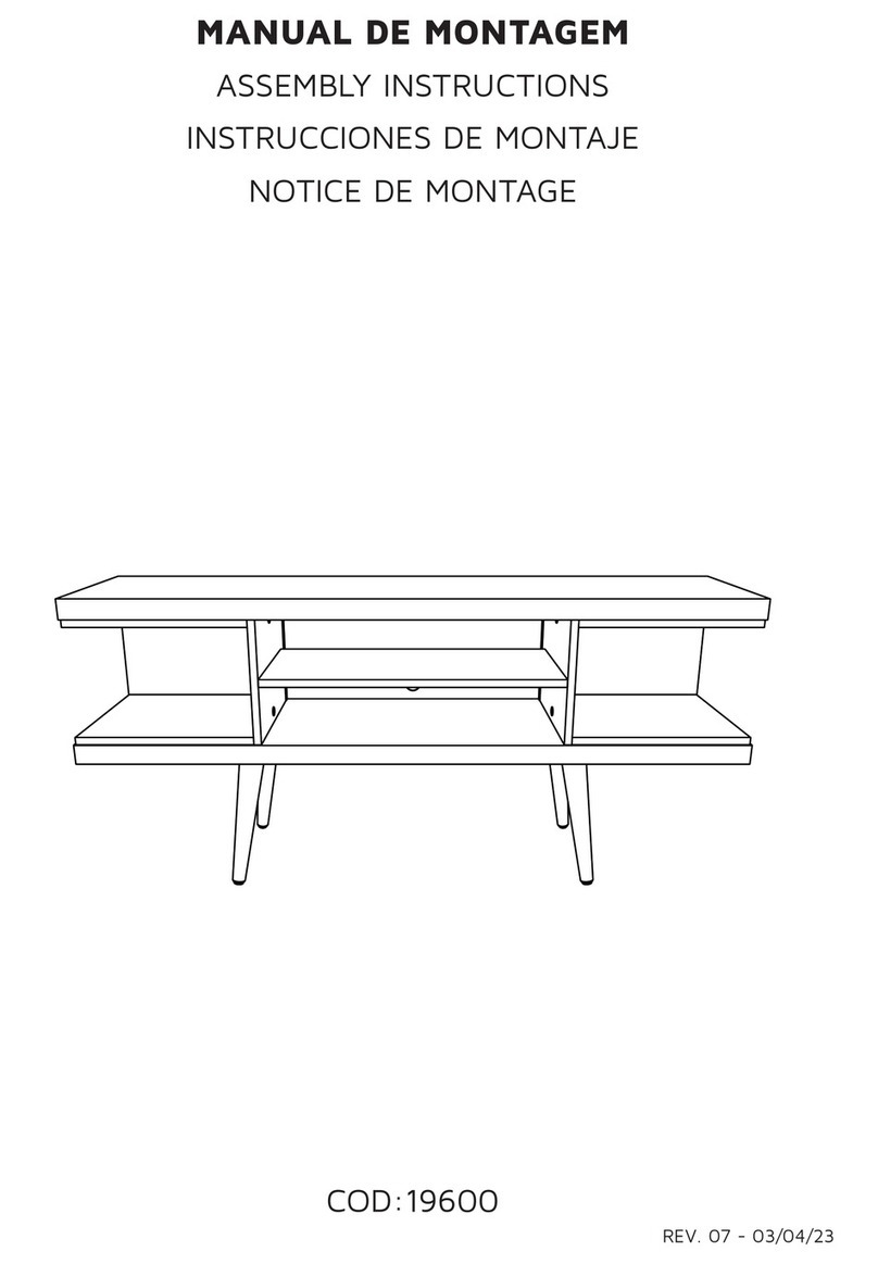 Manhattan Comfort UTOPIA 53.14 Assembly instructions Manhattan Comfort UTOPIA 53.14 Assembly instructions