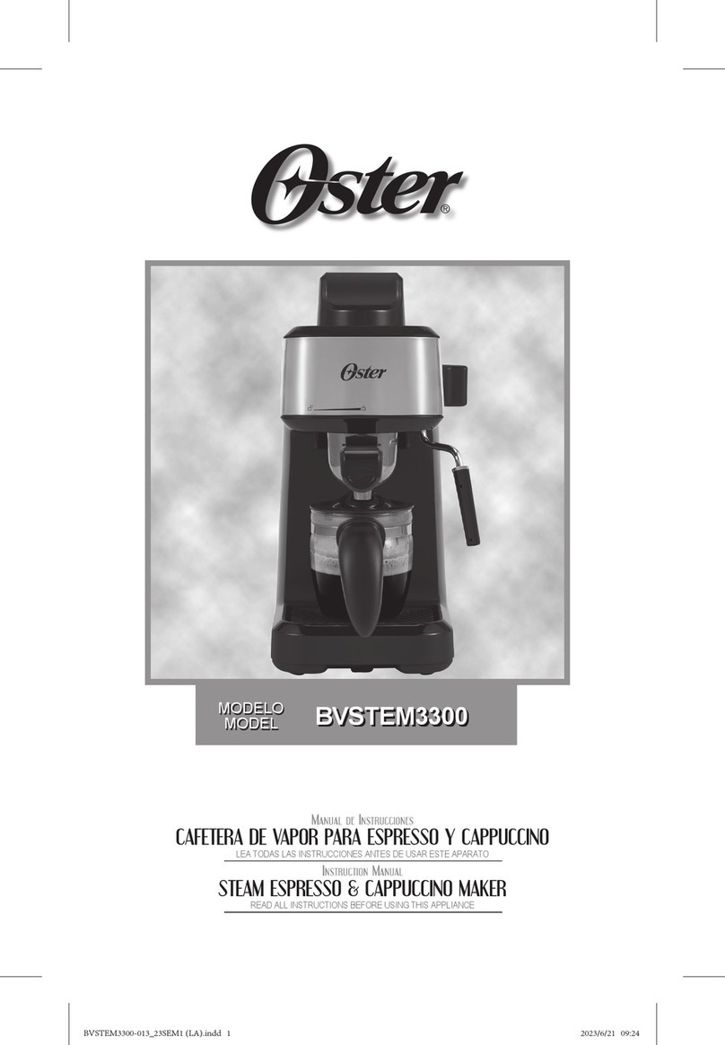 Oster BVSTEM3300 instruction manual