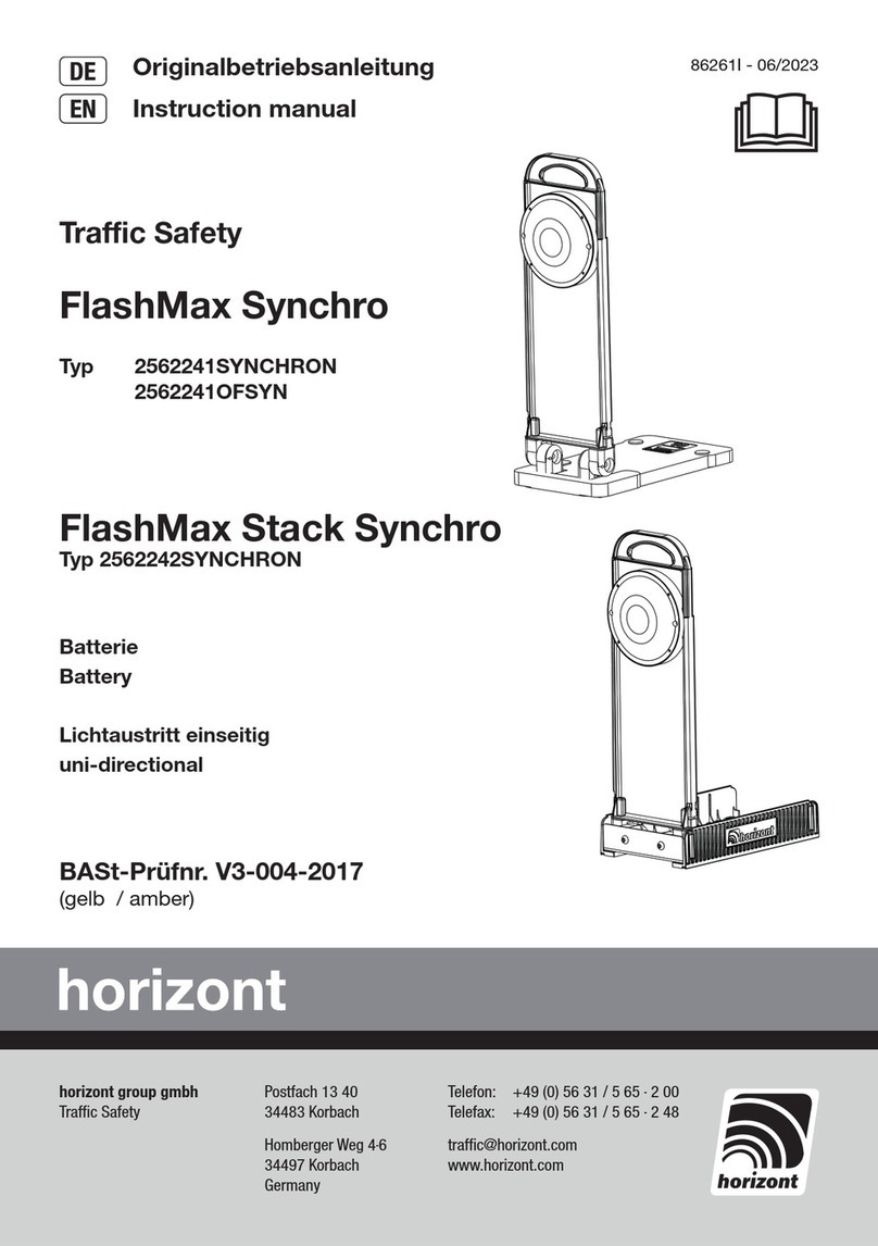 Horizont FlashMax Synchro User manual