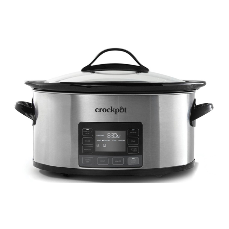Crock-Pot MyTime SCCPVFC630-S-BR User manual