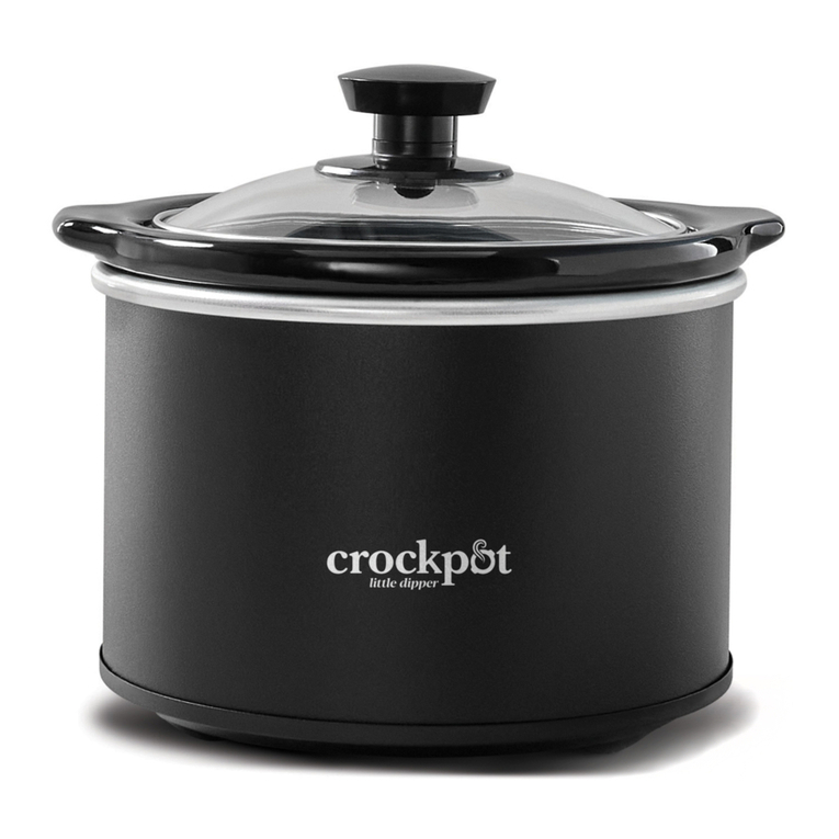 Crock-Pot SCR151-BP-BR User manual