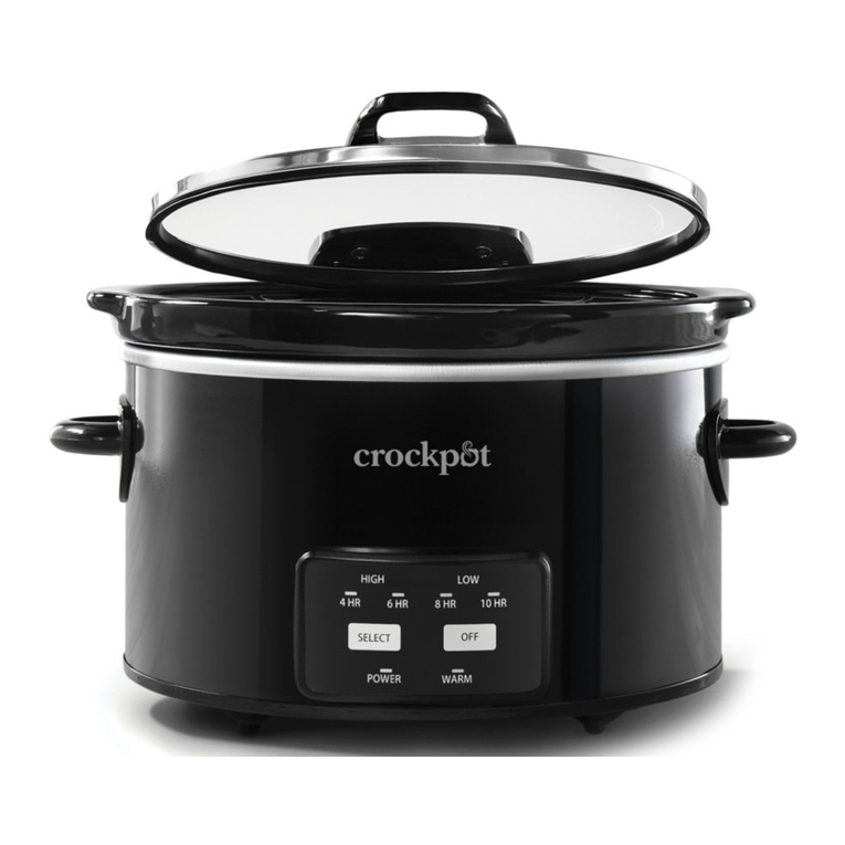 Crock-Pot CPSCVO45HL-BP User manual