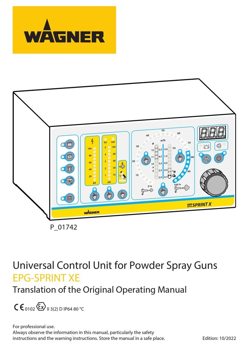 WAGNER EPG-SPRINT XE Translation of the original operating manual