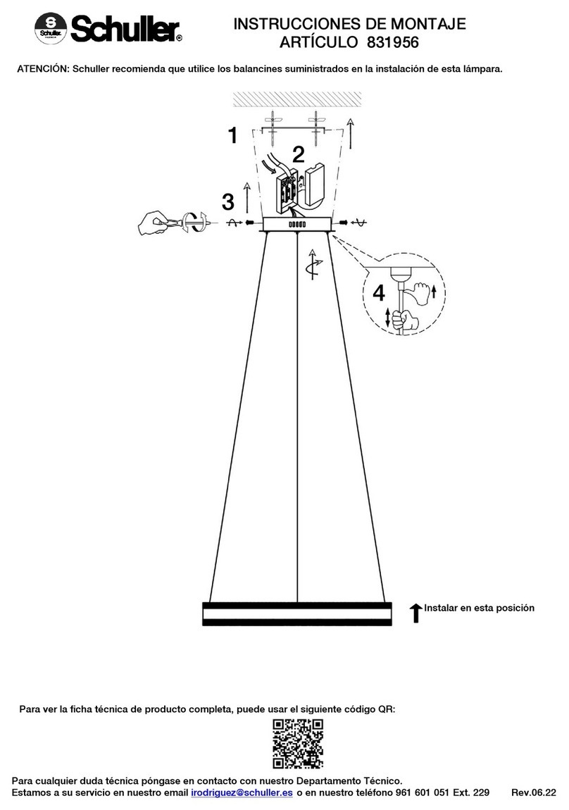 Schuller 831956 Assembling instructions