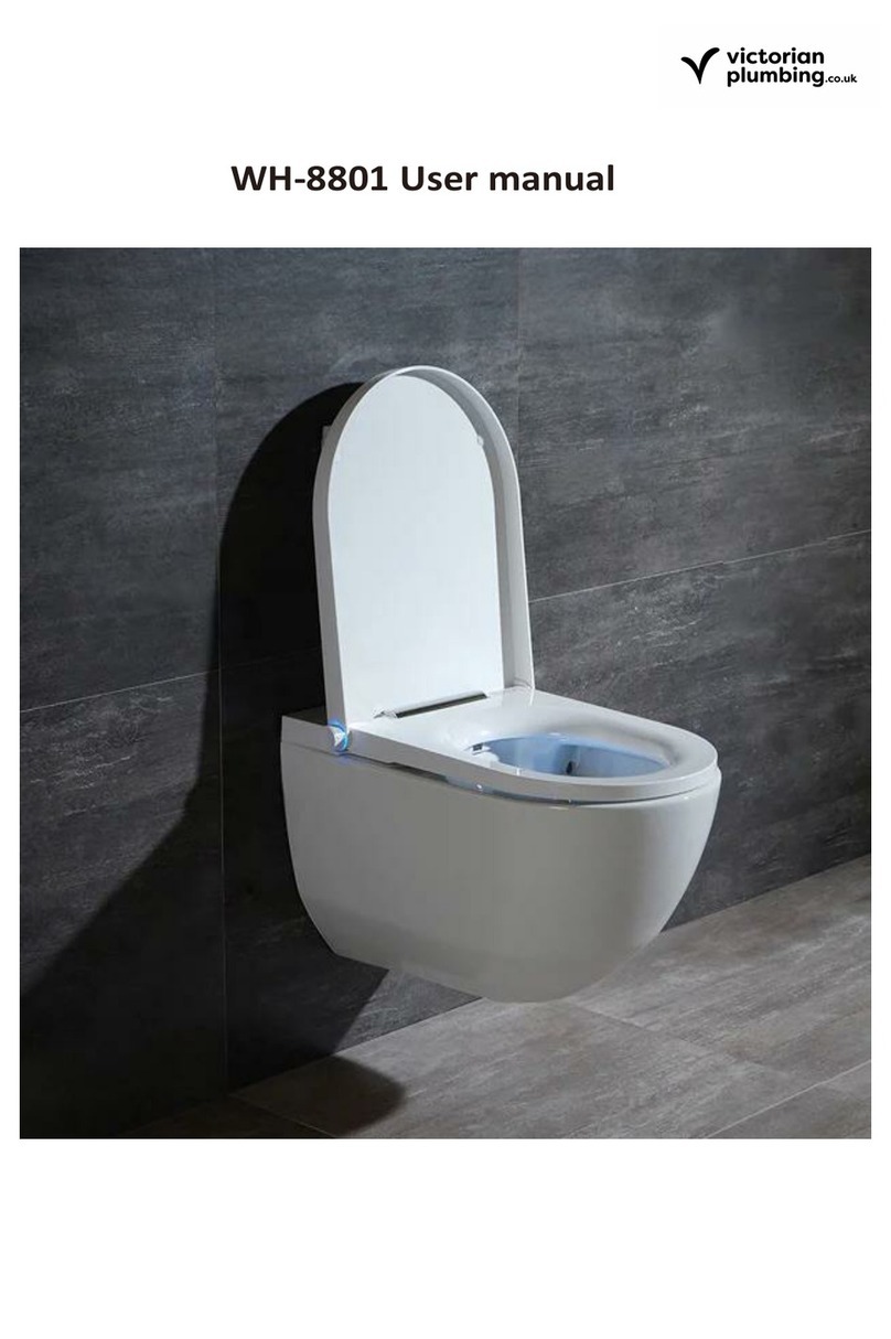 Victorian Plumbing Cruze WH-8801 user manual