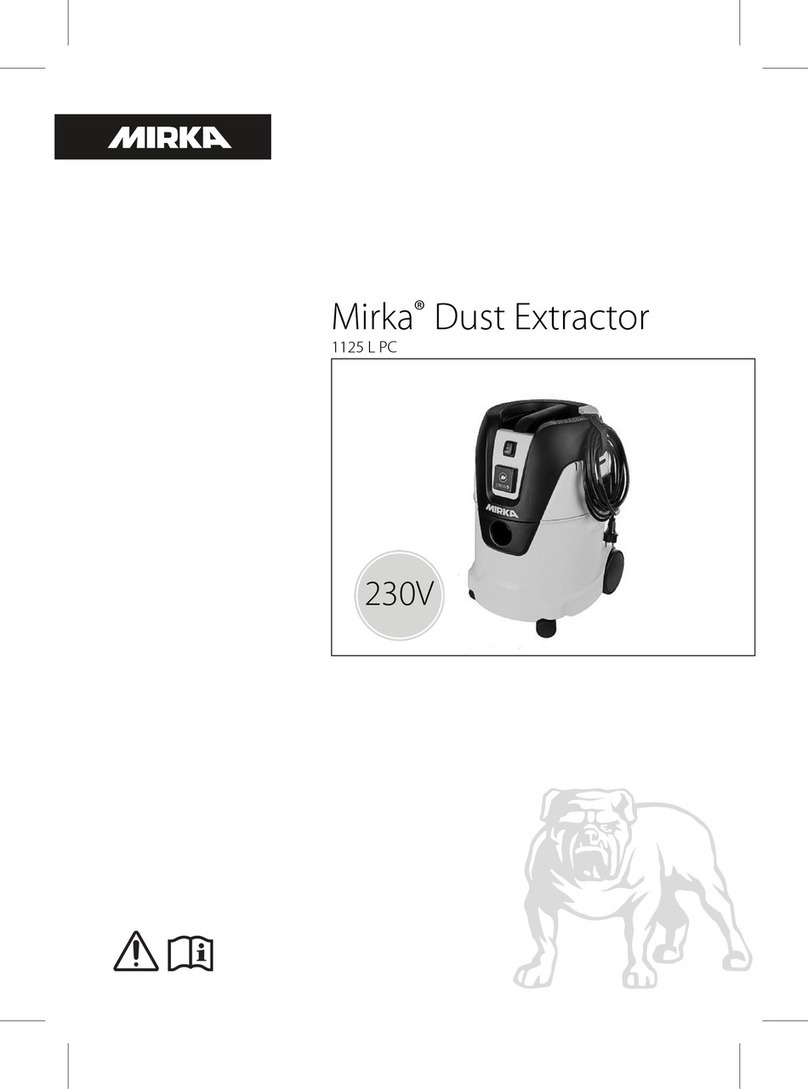 MIRKA 1125 L PC operating instructions