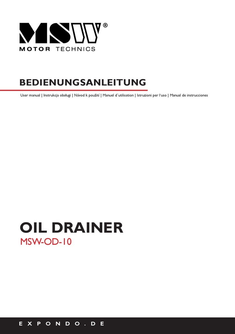 MSW Motor Technics MSW-OD-10 User manual