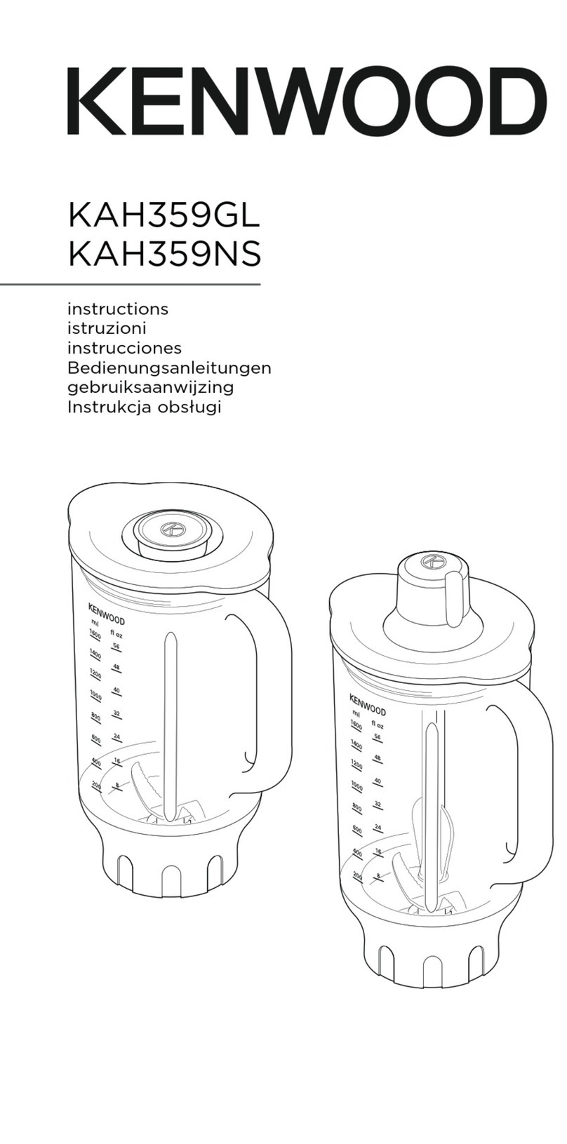 Kenwood KAH359GL User manual