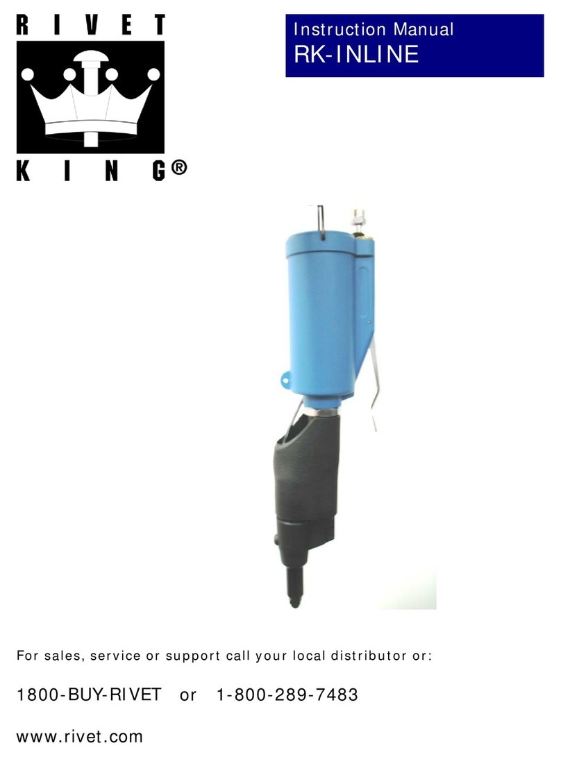Rivet King RK-INLINE instruction manual