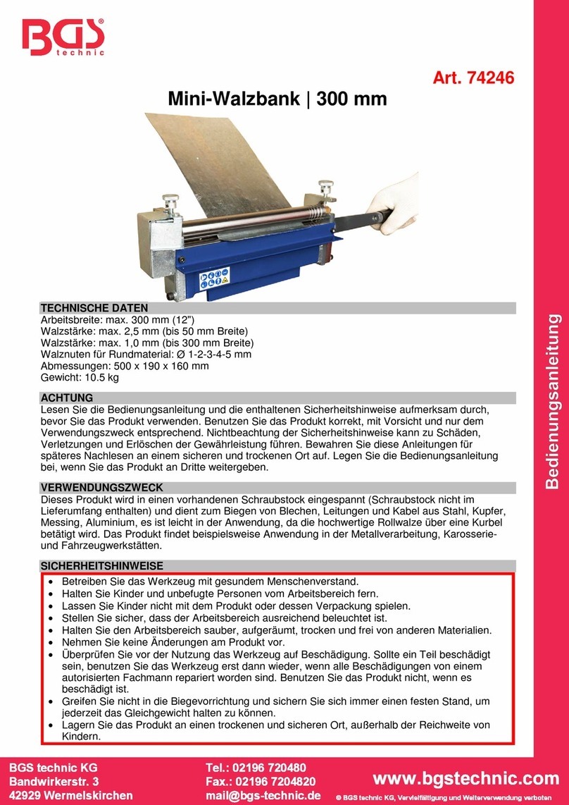 BGS technic 74246 instruction manual BGS technic 74246 instruction manual