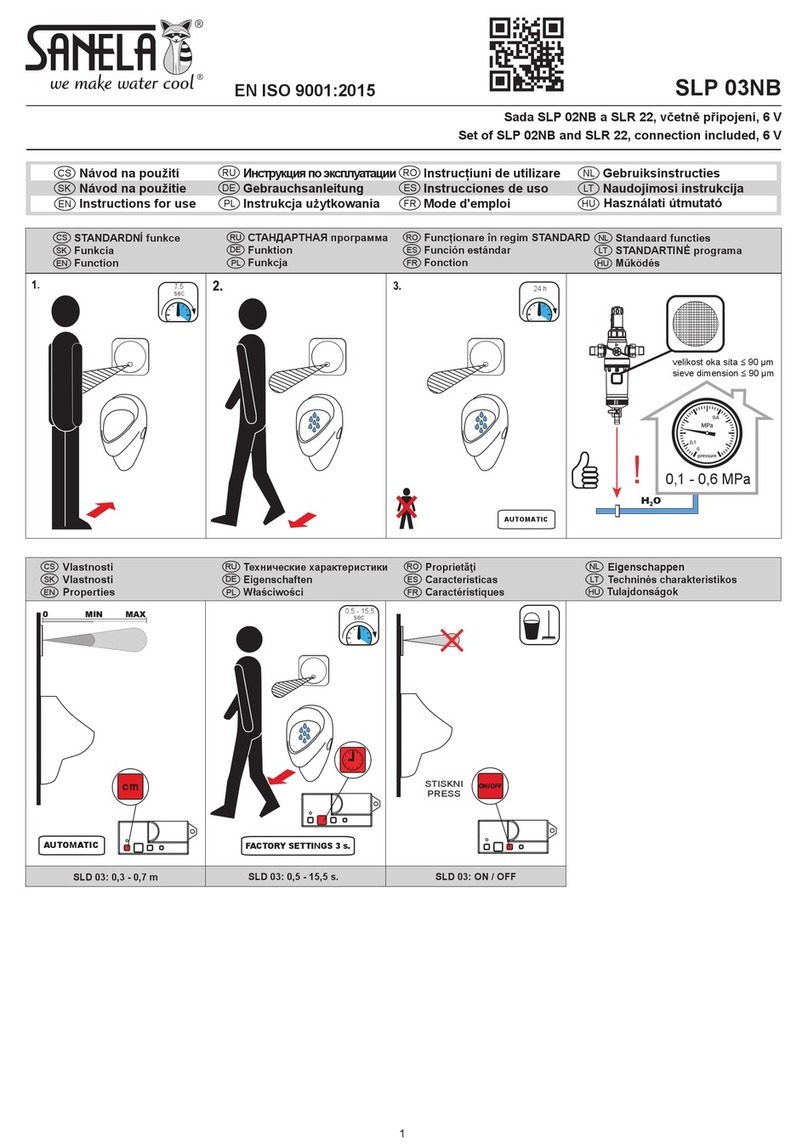Sanela SLP 03NB Instructions for use