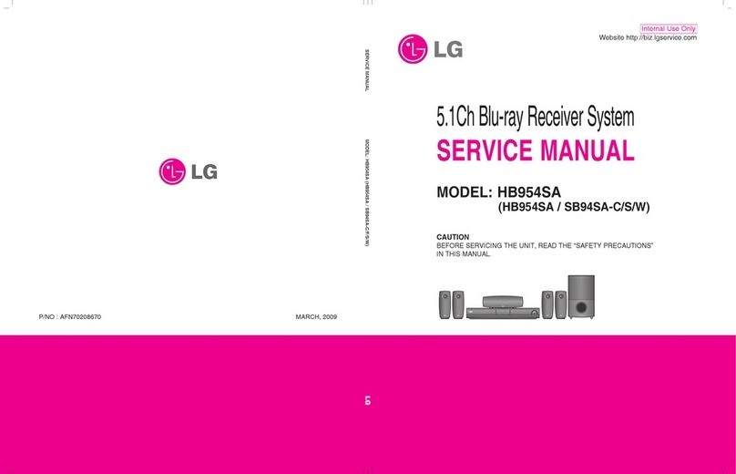 LG SB94SA-C Service manual