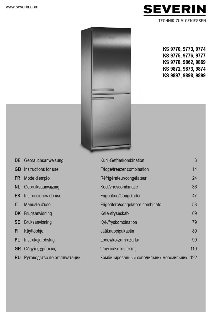 SEVERIN KS 9770 User manual