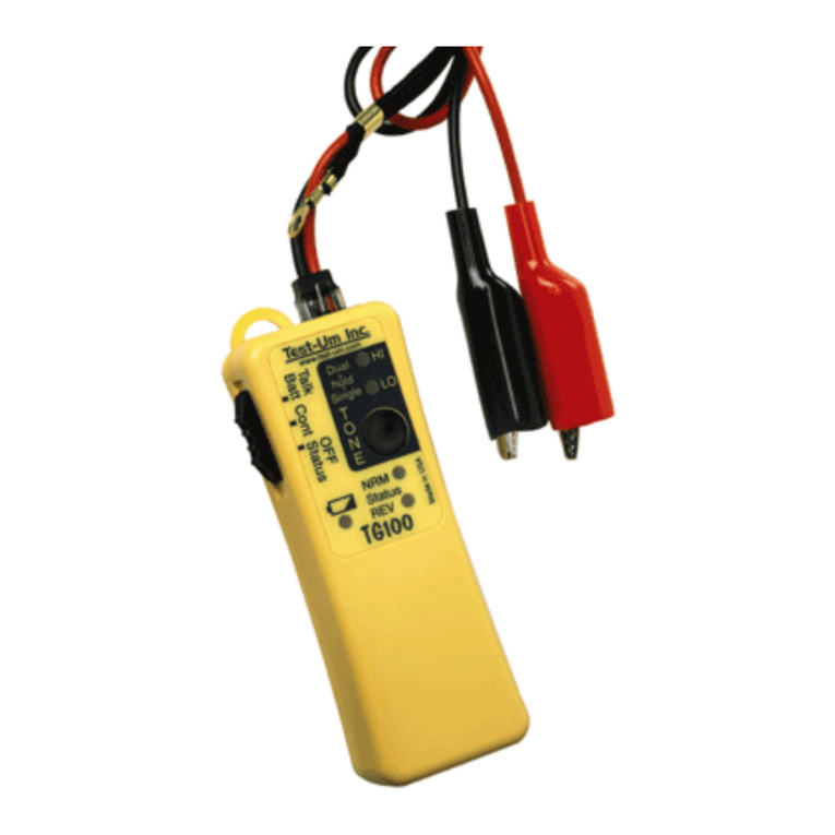 Test-Um TG100 user manual