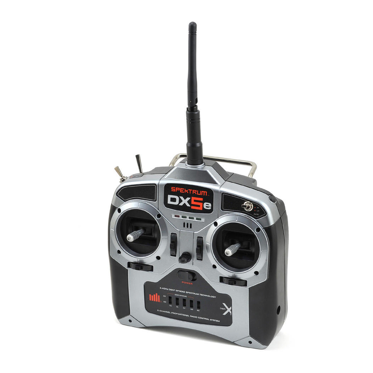 Spektrum DX5e User manual