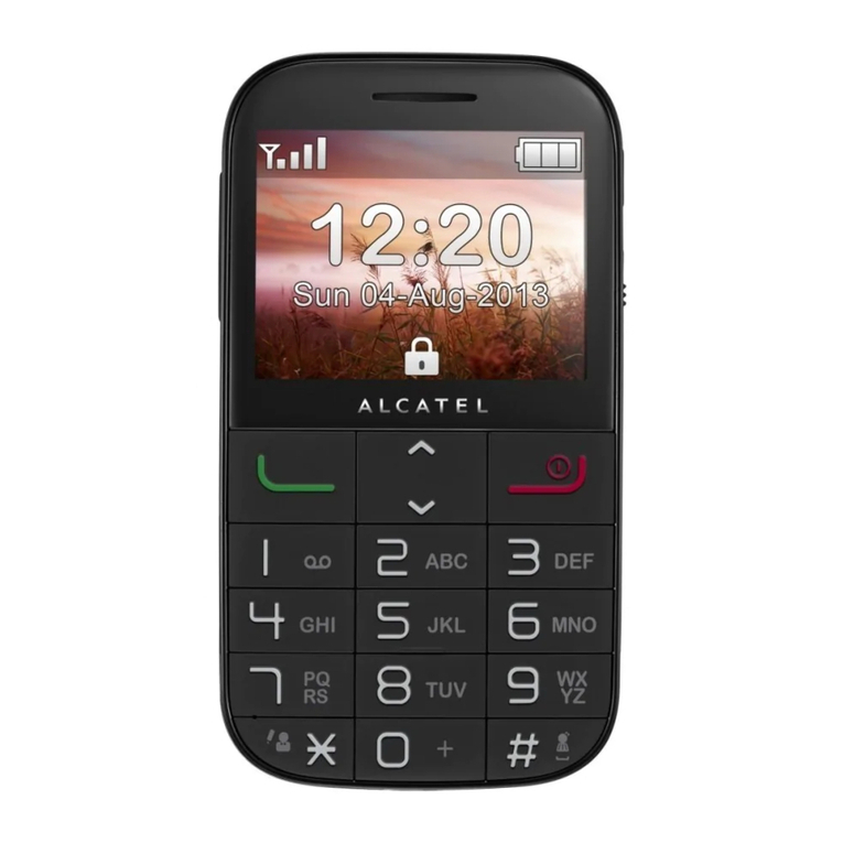 Alcatel 2000X User manual