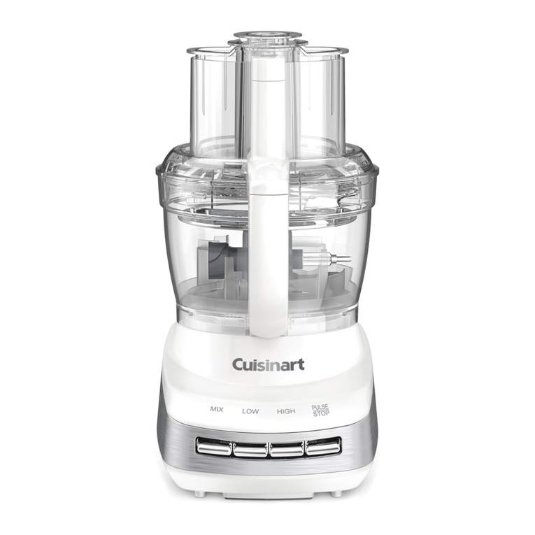 Cuisinart Core Custom FP-130 Series User manual