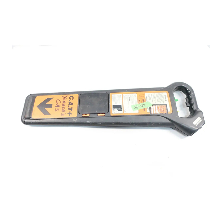 Radiodetection C.A.T User manual